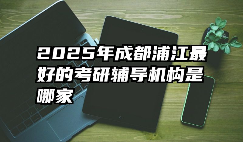 2025年成都浦江最好的考研辅导机构是哪家