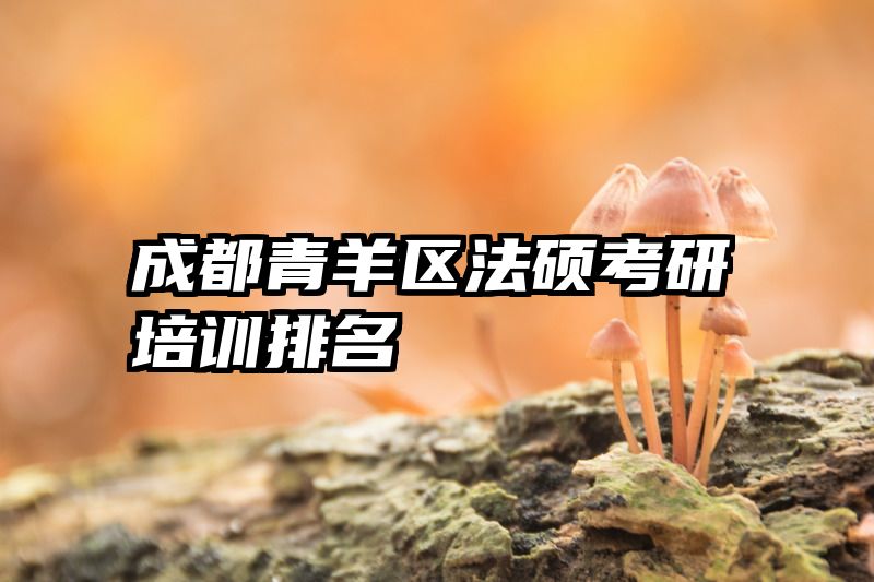 成都青羊区法硕考研培训排名