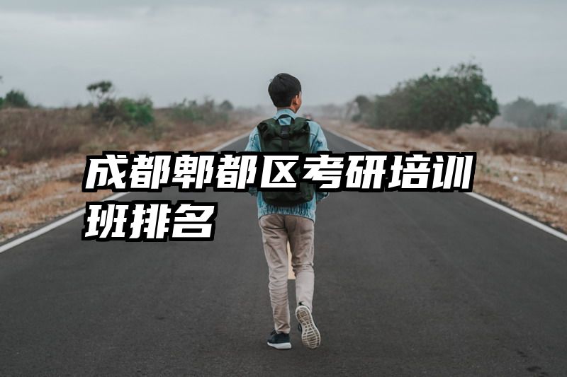 成都郫都区考研培训班排名