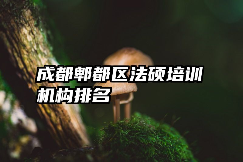 成都郫都区法硕培训机构排名
