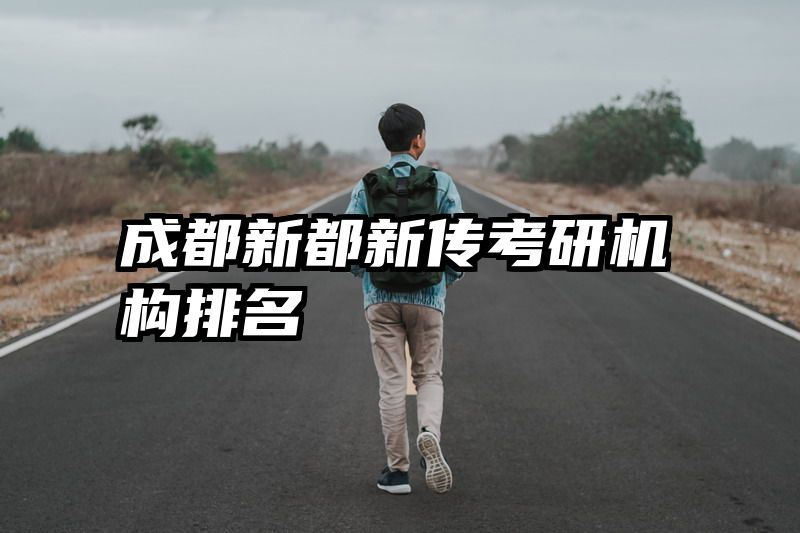 成都新都新传考研机构排名