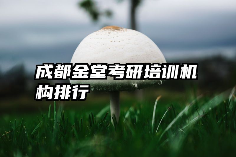成都金堂考研培训机构排行