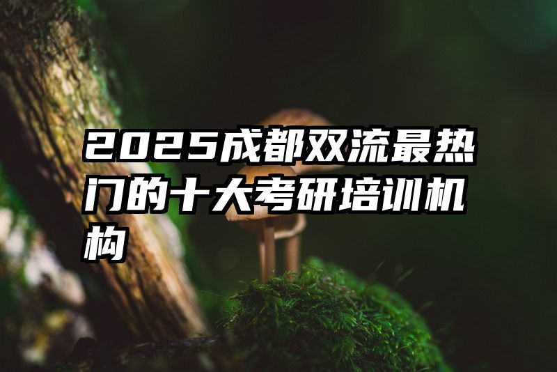 2025成都双流最热门的十大考研培训机构