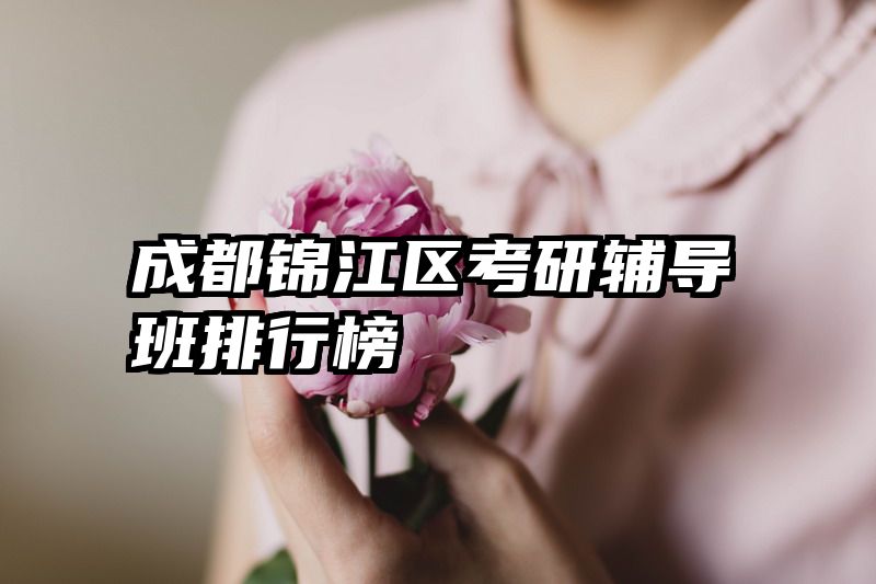 成都锦江区考研辅导班排行榜