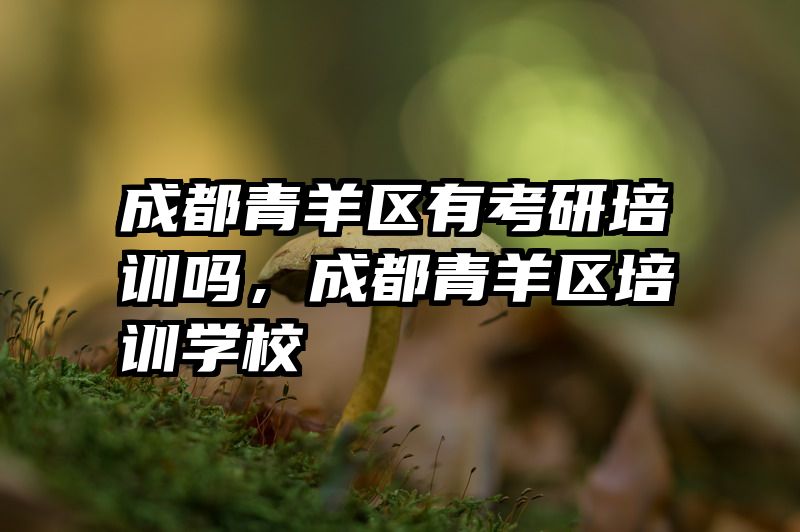成都青羊区有考研培训吗，成都青羊区培训学校