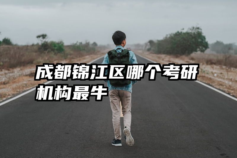 成都锦江区哪个考研机构最牛