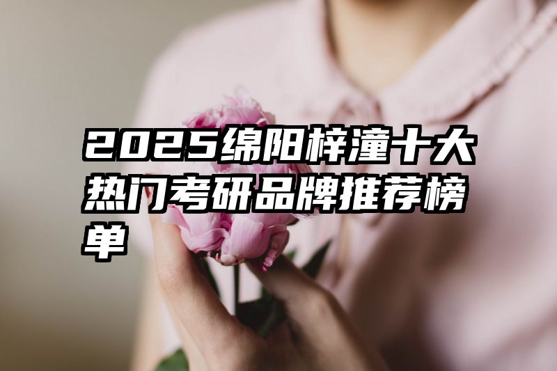 2025绵阳梓潼十大热门考研品牌推荐榜单