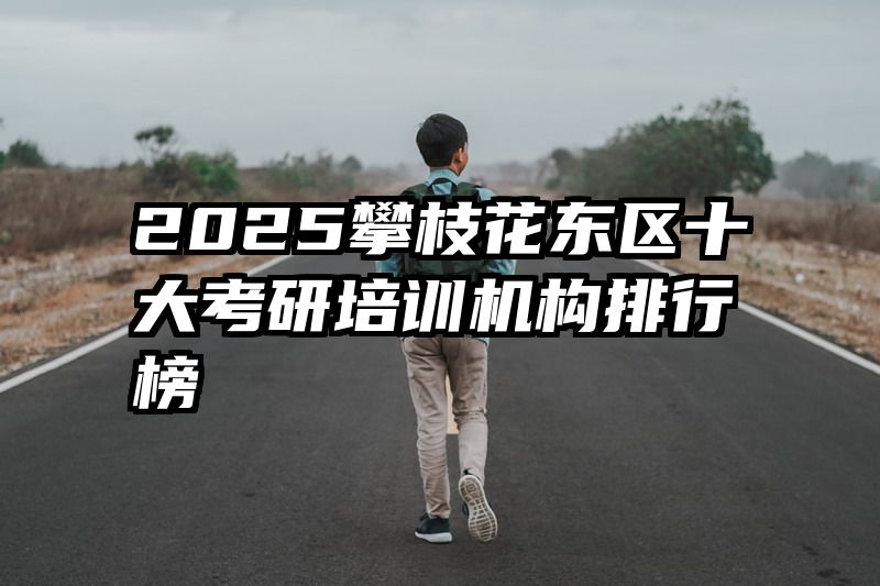 2025攀枝花东区十大考研培训机构排行榜