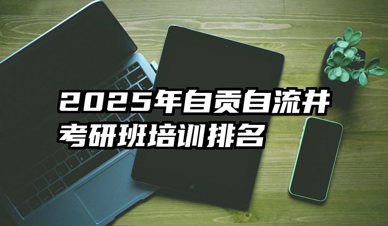 2025年自贡自流井考研班培训排名