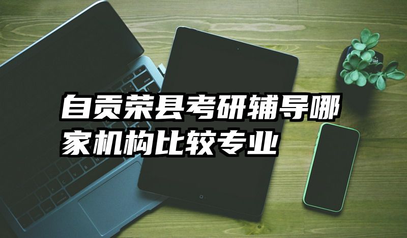 自贡荣县考研辅导哪家机构比较专业
