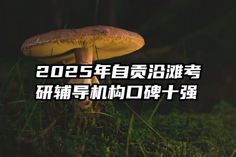 2025年自贡沿滩考研辅导机构口碑十强