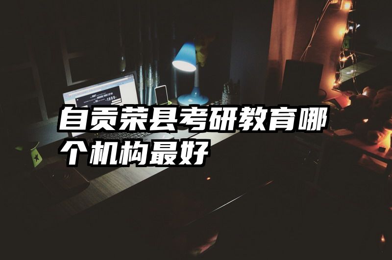 自贡荣县考研教育哪个机构最好