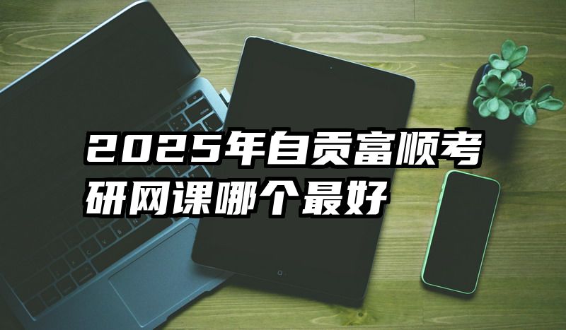 2025年自贡富顺考研网课哪个最好