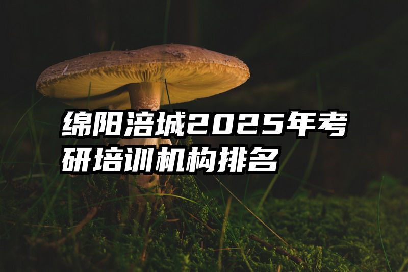 绵阳涪城2025年考研培训机构排名
