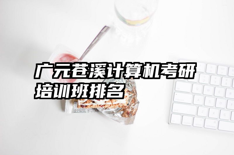 广元苍溪计算机考研培训班排名