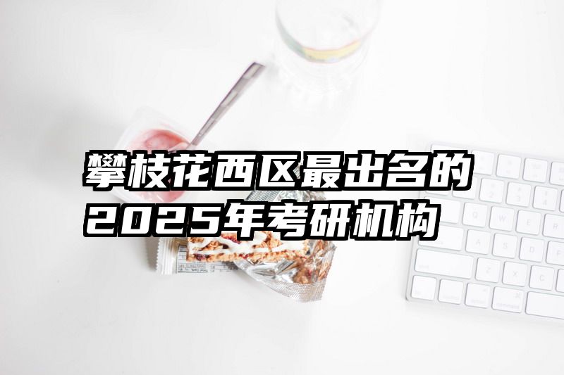 攀枝花西区最出名的2025年考研机构