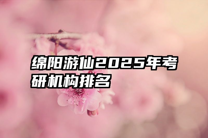 绵阳游仙2025年考研机构排名