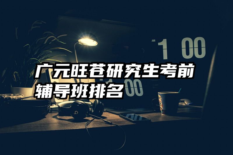 广元旺苍研究生考前辅导班排名
