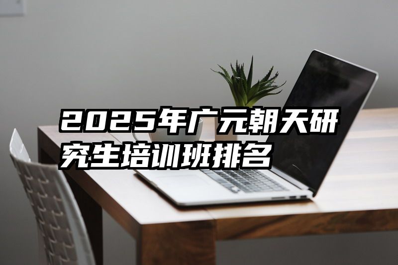 2025年广元朝天研究生培训班排名