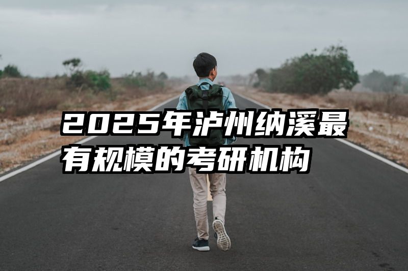 2025年泸州纳溪最有规模的考研机构