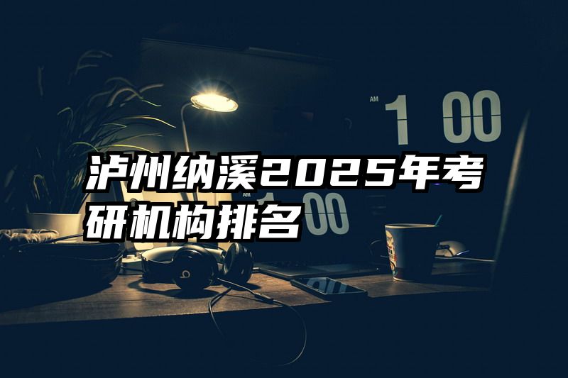 泸州纳溪2025年考研机构排名