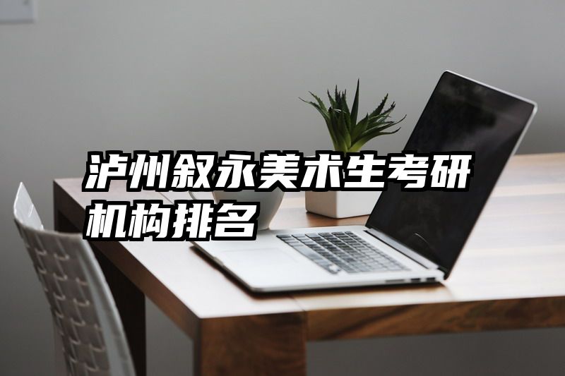 泸州叙永美术生考研机构排名