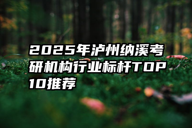 2025年泸州纳溪考研机构行业标杆TOP10推荐
