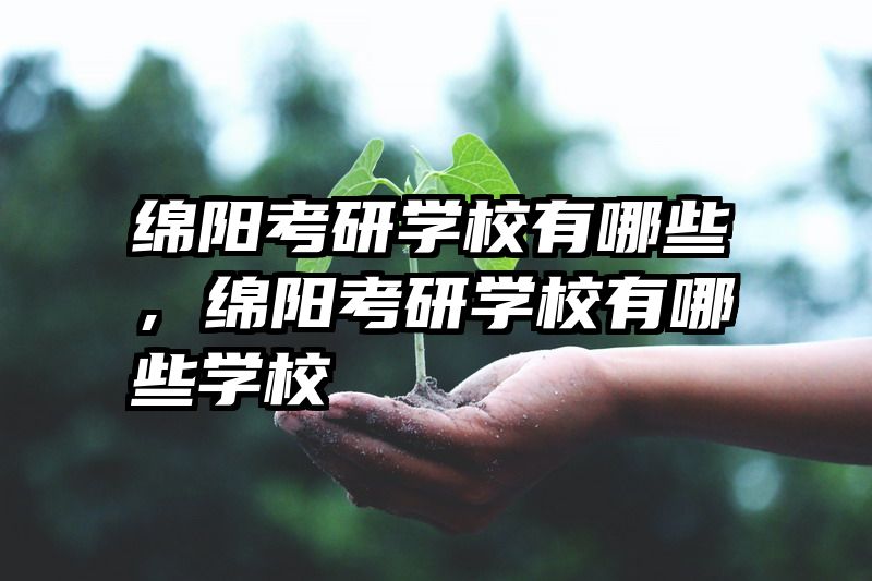 绵阳考研学校有哪些，绵阳考研学校有哪些学校