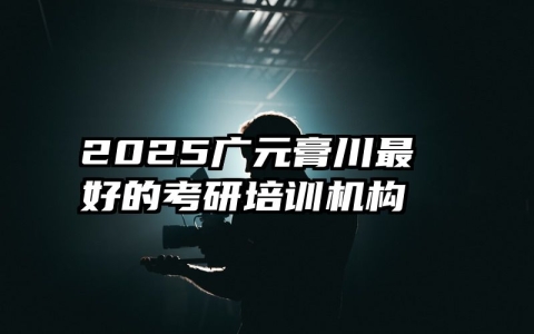 2025广元膏川最好的考研培训机构