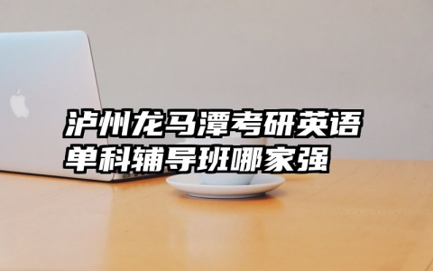 泸州龙马潭考研英语单科辅导班哪家强